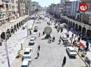 عکس| سفر زمان؛ تصویری از «بازار اهواز» در دوران دفاع مقدس؛ سال 63