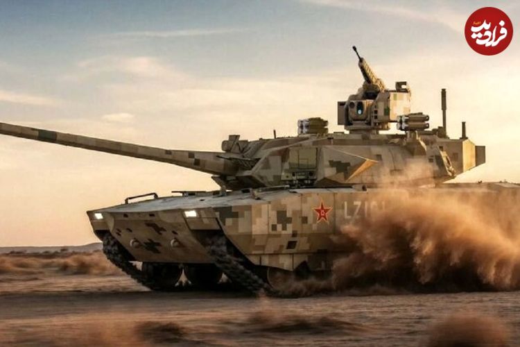 عکس؛ «تایپ ۱۰۰»؛ هیولای زرهی با برجک بدون سرنشین 