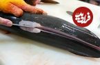ببینید| غذای خیابانی در ژاپن؛ تهیه چیزبرگر و کوفته با کوسه در اوکیناوا