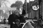 عکس| سفر زمان؛ قالی‌های دستباف ایرانی زیر ماشین «آیزنهاور، رئیس جمهور آمریکا»؛ سال 38