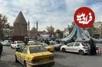 عکس| سفر به ایران قدیم؛ منظرۀ شهر «ورامین» در دوران احمدشاه