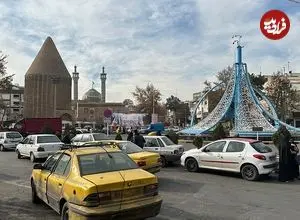 عکس| سفر به ایران قدیم؛ منظرۀ شهر «ورامین» در دوران احمدشاه