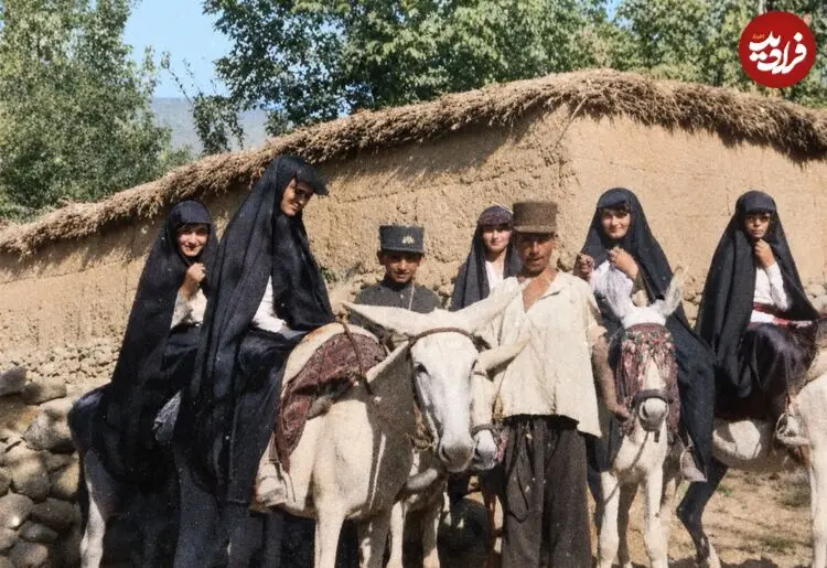 تصاویر| سفر به ایران قدیم؛ از «عروسی ملیجک در باغ بهارستان» تا «عروسی بی‌بی خاور در قلعه»