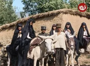 تصاویر| سفر به ایران قدیم؛ از «عروسی ملیجک در باغ بهارستان» تا «عروسی بی‌بی خاور در قلعه»