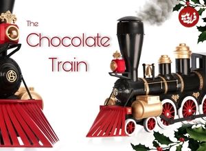 ببینید| فرآیند ساخت یک لوکوموتیو با 43 کیلوگرم شکلات تلخ