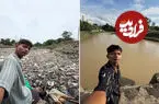 تصاویر| پاکسازی رودخانه با دست های خالی؛ داستان الهام بخش «بیتو تاباهی» در هند