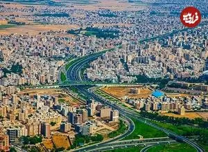 عکس| سفر زمان؛ منظرۀ شهر «اردبیل» در دوران قاجار