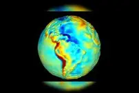 ویدئویی از نقشه گرانش زمین