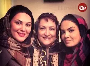 عکس| سفر زمان؛ «مریم امیرجلالی، سارا خوئینی‌ها و لاله اسکندری» در حرم امام رضا (ع)