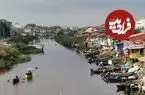 عکس| ایران قدیم؛ نمایی دیدنی از شهر «بندرانزلی»؛ سال 1303 شمسی