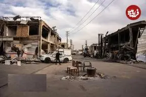 تصاویر| خسارات حمله به کرج