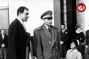 عکس؛ سفر در زمان؛ «اردشیر زاهدی و شاه در جلسه با هیات حاکمه آمریکا؛ سال 56