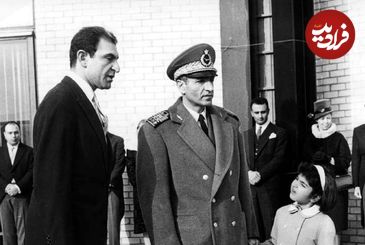 عکس؛ سفر در زمان؛ «اردشیر زاهدی و شاه در جلسه با هیات حاکمه آمریکا؛ سال 56