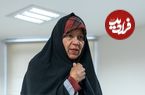 عکس؛ سفر به تاریخ؛ «فائزه هاشمی، دختر اکبر هاشمی رفسنجانی» در 36 سالگی در دفتر روزنامه‌اش؛ سال 77