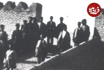 عکس| سفر زمان؛ تصویری از «سربازخانه ساوجبلاغ» در دوران ناصرالدین شاه