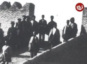 عکس| سفر زمان؛ تصویری از «سربازخانه ساوجبلاغ» در دوران ناصرالدین شاه