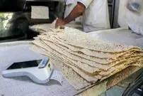 (عکس) خلاقیت بامزه یک شاطر خوش‌ذوق در پخت نان لواش