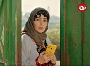 عکس| سفر در زمان؛ «روژان» در پشت صحنه سریال نون خ 5؛ سال 1403