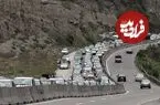 عکس| سفر زمان؛ «بی ام و 2000C، فورد کاپری، پیکان 49 و اتوبوس بنز» در جاده هراز؛ دهه 50