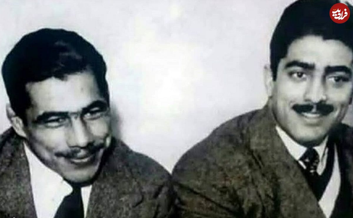 عکس؛ سفر در زمان؛ «محمدعلی فردین» در حال کشتی گرفتن در جوانی؛ دهه 30