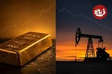 قیمت انس جهانی طلا، نقره و نفت امروز دوشنبه 15 تیر 1405