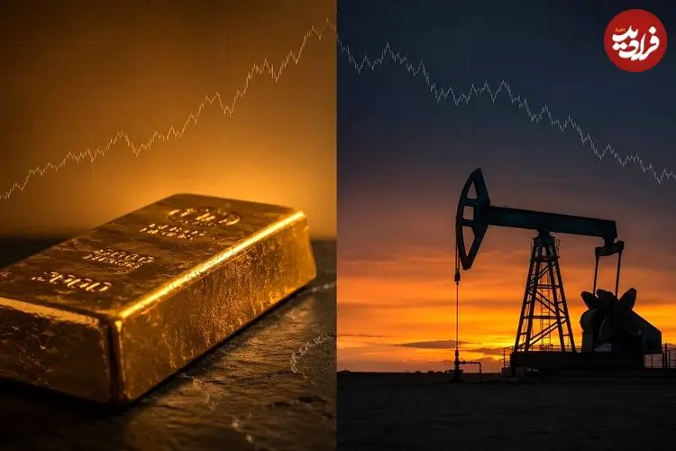قیمت انس جهانی طلا، نقره و نفت امروز دوشنبه 15 تیر 1405