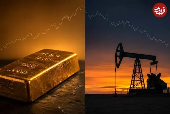 قیمت انس جهانی طلا، نقره و نفت امروز دوشنبه 15 تیر 1405