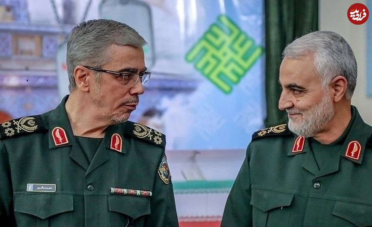 عکس؛ سفر به تاریخ؛ «سرلشکر باقری» در شهر حلب سوریه در زمان جنگ با داعش؛ سال 96