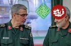 عکس؛ سفر به تاریخ؛ «سرلشکر باقری» در شهر حلب سوریه در زمان جنگ با داعش؛ سال 96