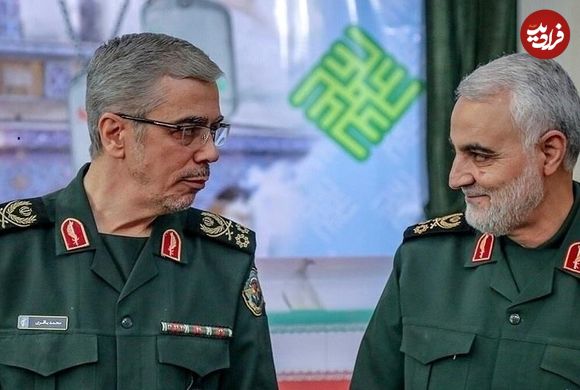 عکس؛ سفر به تاریخ؛ «سرلشکر باقری» در شهر حلب سوریه در زمان جنگ با داعش؛ سال 96