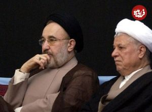 سفر در زمان؛ خاطرات هاشمی: آقای خاتمی اشتباهی مرتکب شده و خود را در معرض اهانت‌ها و اعتراضات قرار داده