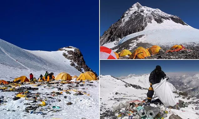 کوه اورست بو می دهد؛ کوهنوردان باید مدفوع خود را بعد از صعود به پایین قله برگردانند