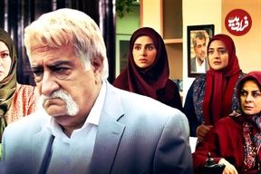 عکس؛ قاب مشترک حشمت فردوس و پری‌سیما سریال «ستایش»