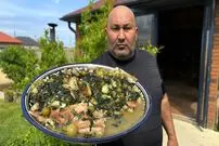 ببینید| غذای روستایی در روسیه؛ پخت ماهی به روش ایرانی ها توسط زوج داغستانی