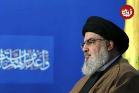 عکس؛ سفر در زمان؛ «سیدحسن نصرالله در جوانی، در دفتر رئیس وقت بنیاد شهید»؛ دهه 70