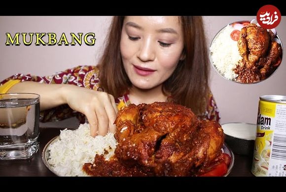 (ویدئو) غذا خوردن با صدا؛ خوردن 2 کیلوگرم چلو مرغ توسط بانوی مشهور انگلیسی