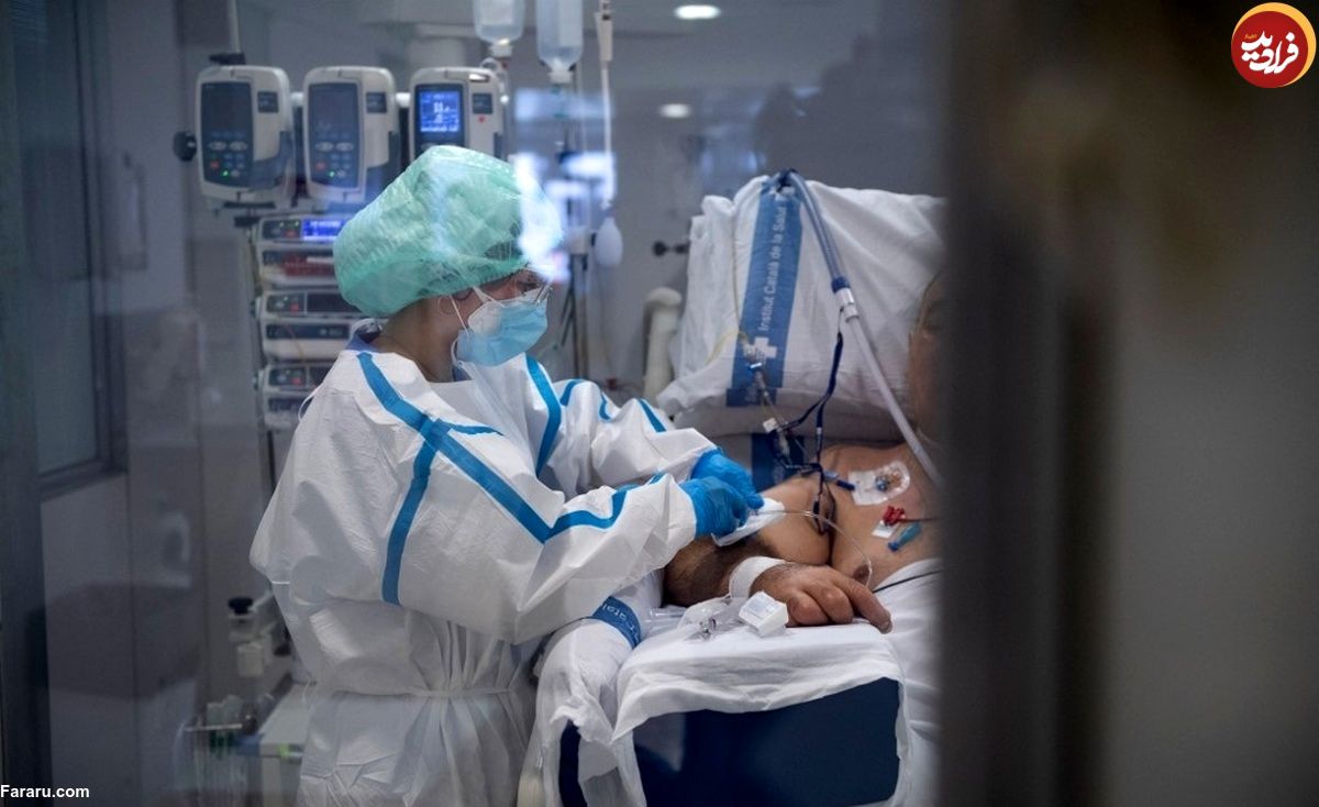 (ویدئو) ازدحام در بیمارستان‌های اسپانیا با افزایش موارد ابتلا به کرونا