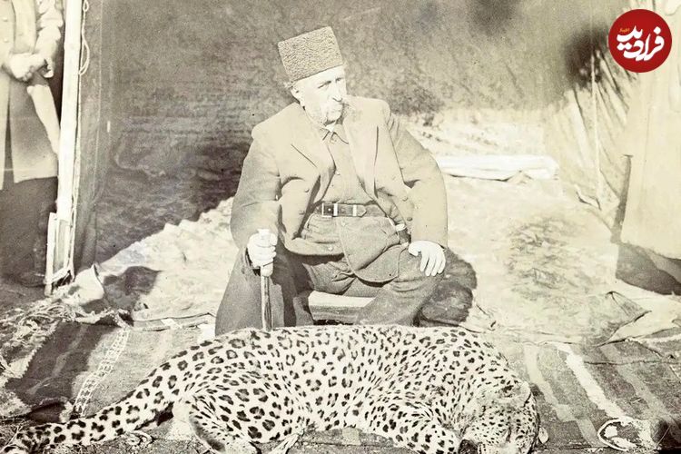 عکس؛ سفر به تاریخ؛ «مظفرالدین شاه» با قوری و سماور شاهانه در شکارگاه