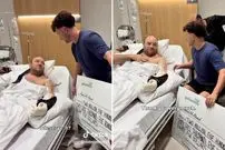 ببینید؛ اهدای چک ۲.۵ میلیون دلاری به قهرمان حادثه تیراندازی سیدنی و پرسش غیرمنتظره او