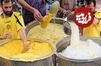 ببینید| غذای خیابانی در پاکستان؛ تهیه میلک شیک انبه در کراچی