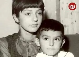 عکس| سفر زمان؛ عکس یادگاری «گوگوش» 17 ساله با مادرشوهرش در روز عروسی