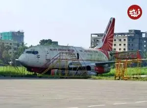 عکس| پیدا شدن هواپیمای مسافربری گمشده بوئینگ بعد از ۱۳ سال و جریمه پارکینگ سنگین