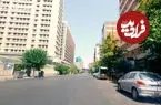 عکس| سفر به ایران قدیم؛ نمایی از «خیابان طالقانی» تهران؛ اوایل دهه 30