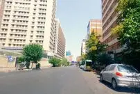 عکس| سفر به ایران قدیم؛ نمایی از «خیابان طالقانی» تهران؛ اوایل دهه 30