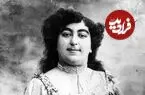 عکس| سفر زمان؛ عکس آتلیه‌ای «تاج‌السلطنه، دختر ناصرالدین شاه» با چادر