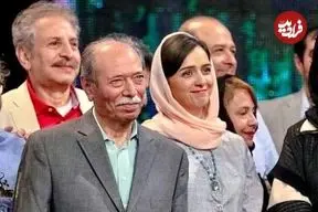 عکس| سفر زمان؛ «علی نصیریان» در 41 سالگی در کنار «پوری بنایی»؛ سال 54