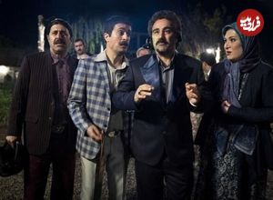 عکس؛ سفر در زمان؛ «ارسطو و فهیمه» در اتاق گریم سریال پایتخت 7؛ سال 1403