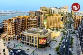 تصاویر| پروژه جدید پرزرق‌وبرق دُبی؛ اولین خیابان جهان با سنگ‌فرش طلا