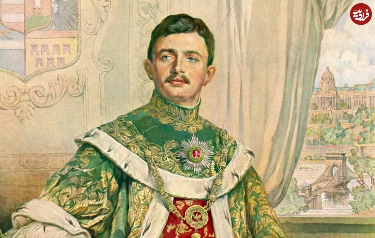 عکس؛ سفر در زمان؛ «لحظه تاج‌گذاری کارل یکم، امپراتور اتریش-مجارستان»؛ سال 1295
