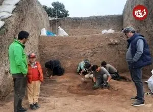 شکفتن دانه برنج ۳۰۰۰ ساله از کاوش لایه‌نگاری محوطه باستانی قلعه‌کِش آمل